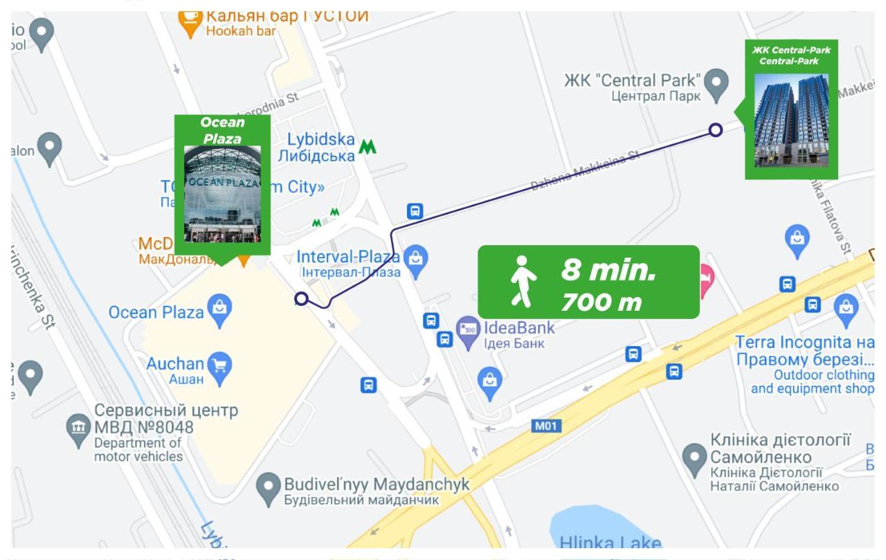 Petrovdom Apartaments 11-212 In Rc Central Park, 7 John Mccain Street Kyiv Exterior foto